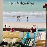 L Ilot De La Baie, Super 4p Face A La Mer, Parking Gratuit, Wifi, Classe 2 Etoiles A Mahon Plage, Baie De Somme *