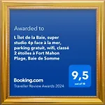 L Ilot De La Baie, Super 4p Face A La Mer, Parking Gratuit, Wifi, Classe 2 Etoiles A Mahon Plage, Baie De Somme Fort-Mahon-Plage
