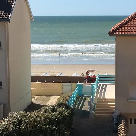 L Ilot De La Baie, Super 4p Face A La Mer, Parking Gratuit, Wifi, Classe 2 Etoiles A Mahon Plage, Baie De Somme Apartmán *