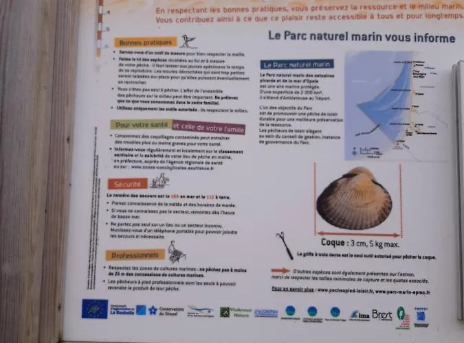 L'ilot De La Baie: Seaside With Free Parking Apartment Fort-Mahon-Plage